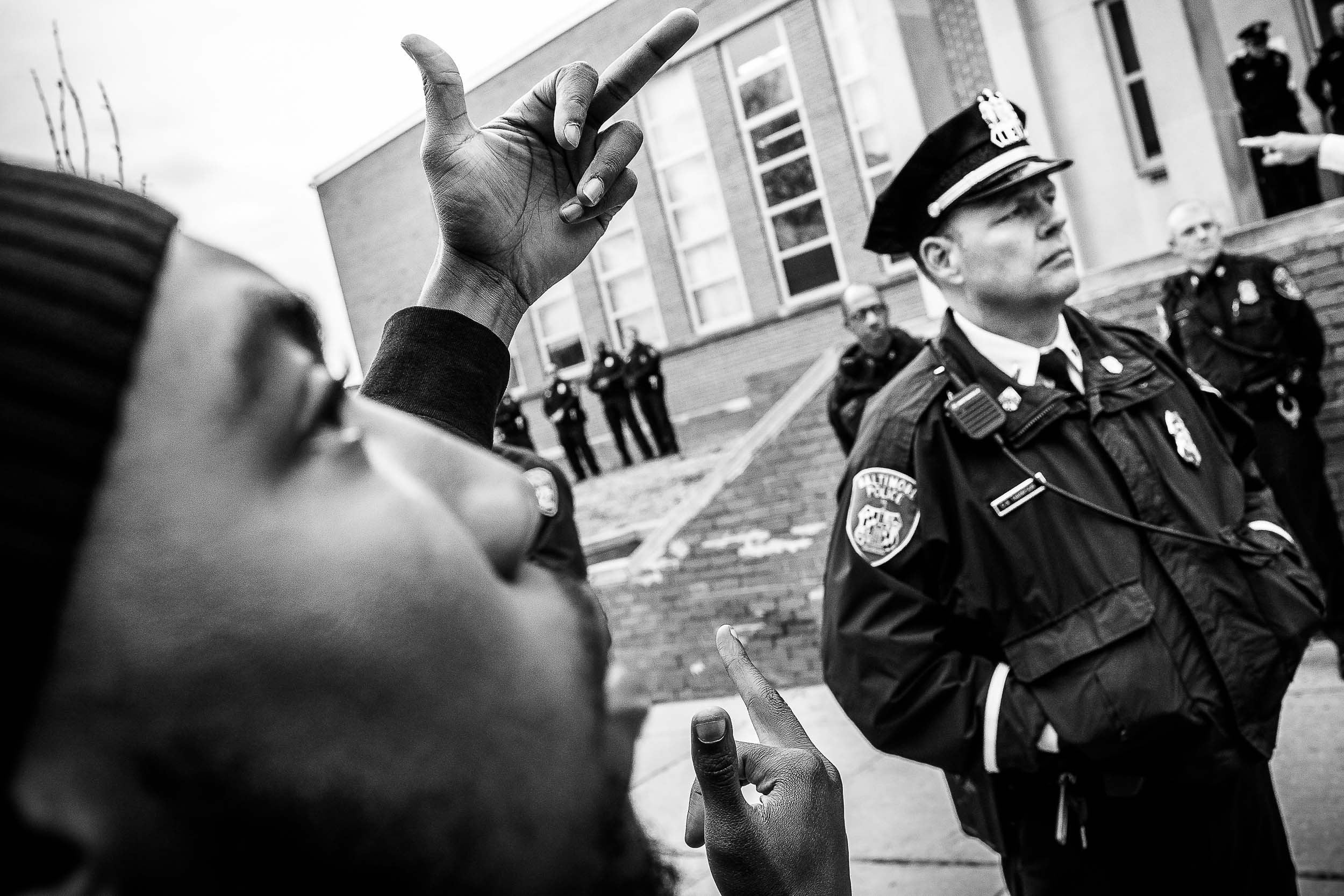 NEW YORK TIMES PHOTOJOURNALIST REPORTAGE PHOTOGRAPHER IN BALTIMORE WASHINGTON DC FREDDIE GRAY BALTIMORE UPRISING PROTEST PHOTOGRAPHY