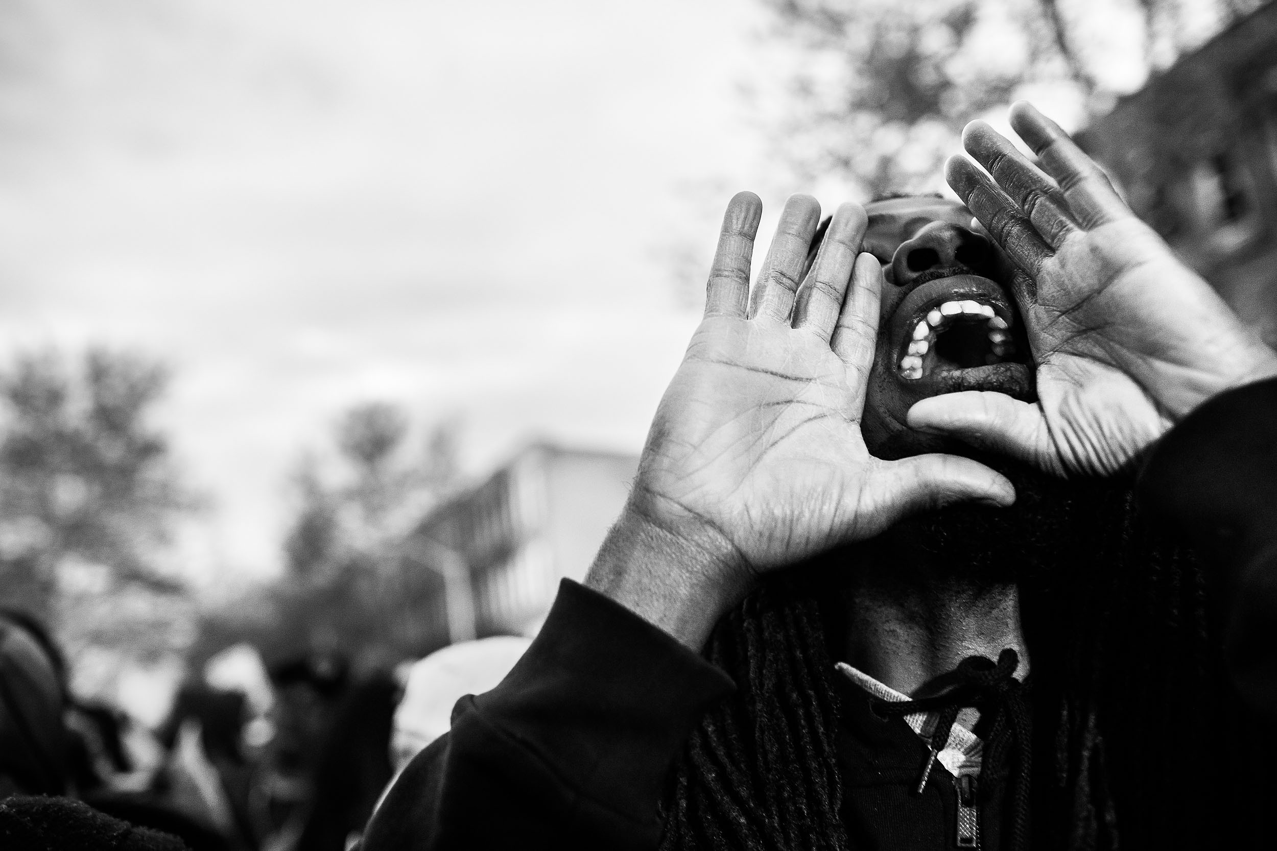 NEW YORK TIMES PHOTOJOURNALIST REPORTAGE PHOTOGRAPHER IN BALTIMORE WASHINGTON DC FREDDIE GRAY BALTIMORE UPRISING PROTEST PHOTOGRAPHY