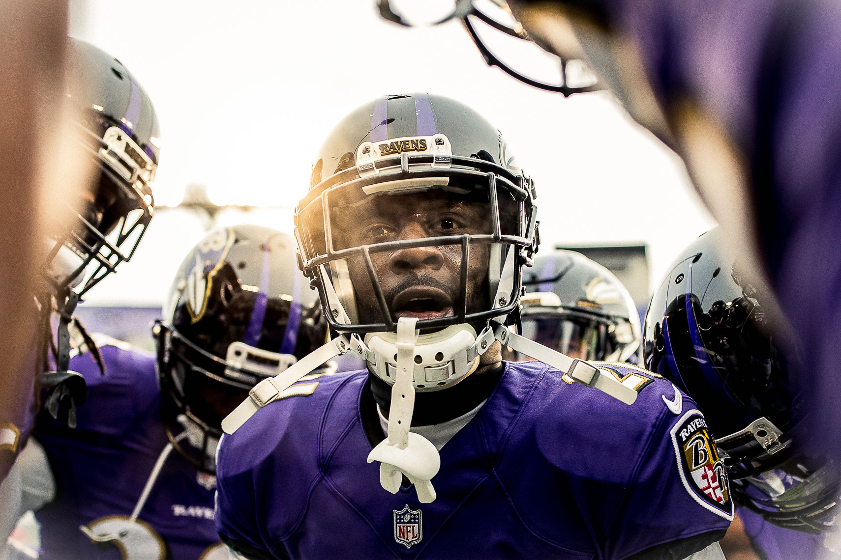 Nfl Football Team Baltimore Ravens Photographed In Nike