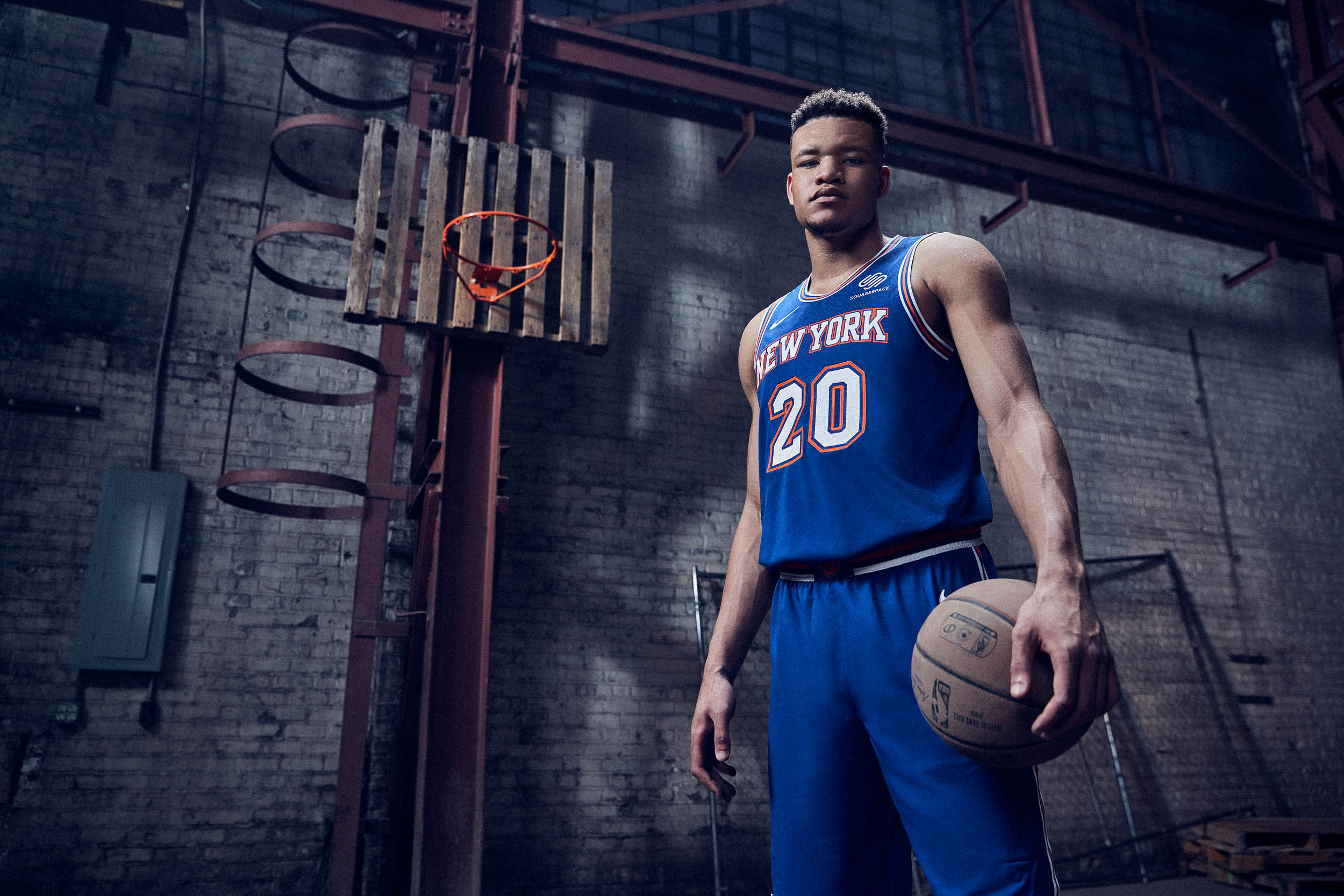 NEW YORK KNICKS BASKETBALL PHOTOGRAPHER NBA STATEMENT EDITION UNIFORM LAUNCH FASHION EDITORIAL PHOTOGRAPHY FOR SPORTS ADVERTISING IN NEW YORK CITY