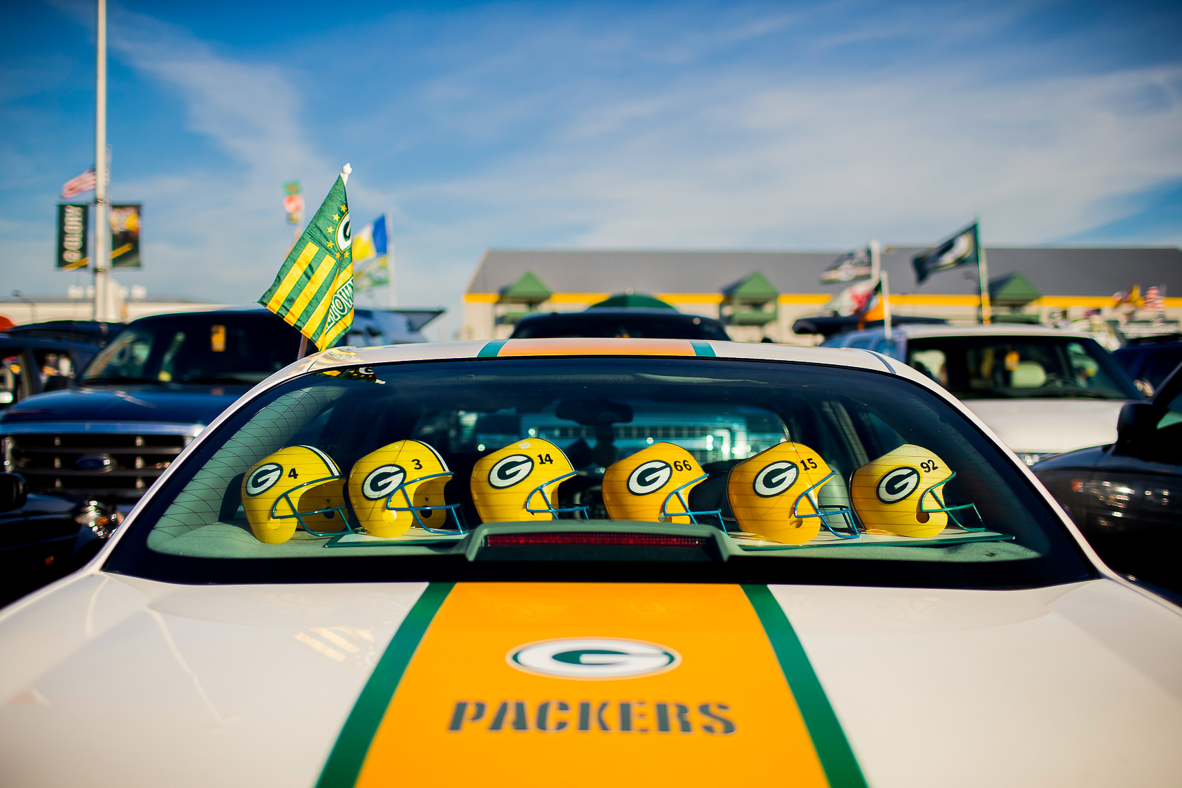 Best photos of the Green Bay Packers NFL football team wearing Nike football uniforms photographed by  commercial sports advertising photographer in maryland