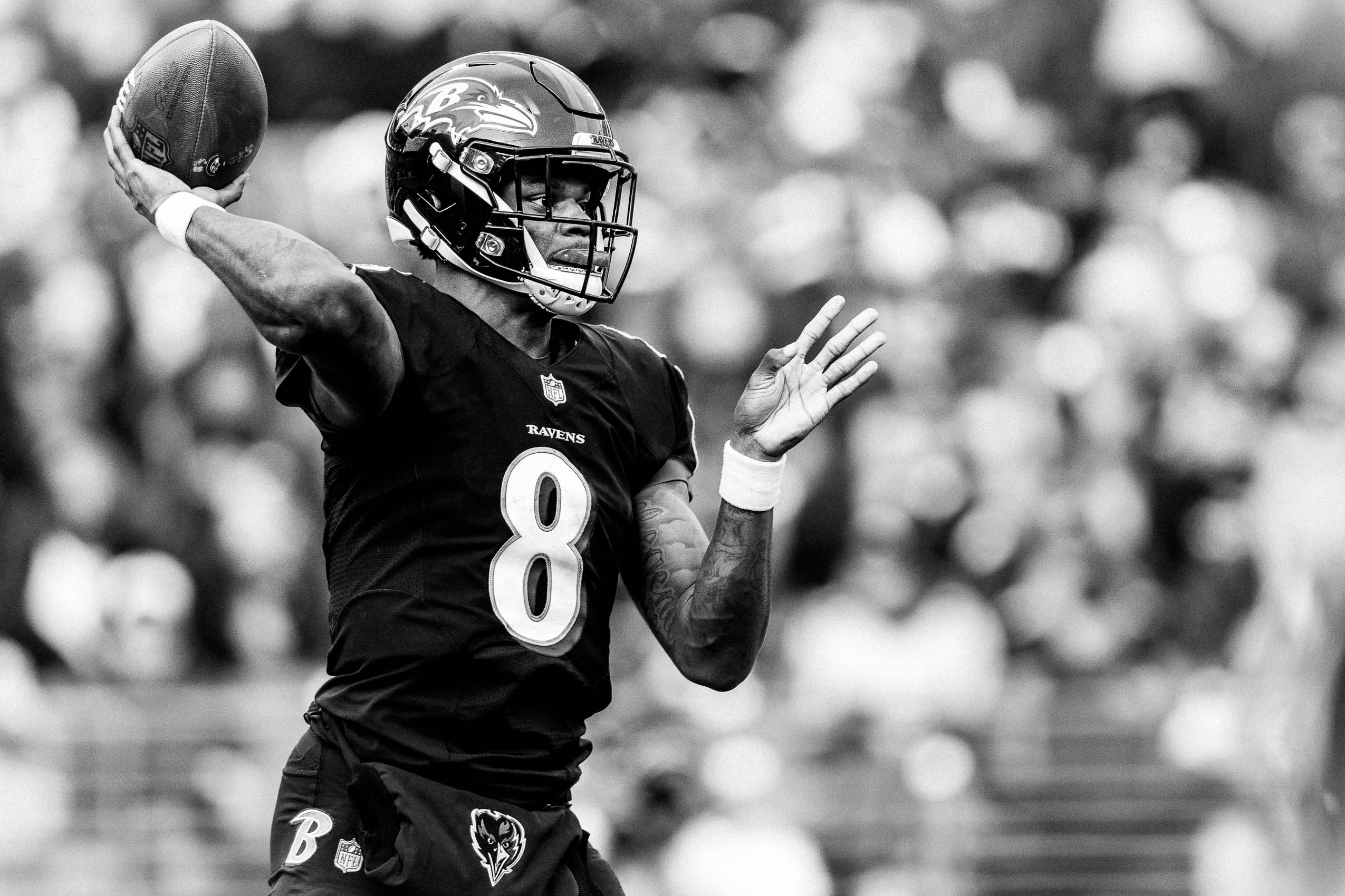 NFL MVP LAMAR JACKSON PHOTOGRAPHY GUARANTEED CONTRACT HIGHEST PAID PLAYER IN NFL HISTORY PHOTOGRAPHED BY DOCUMENTARY SPORTS PHOTOGRAPHER IN BALTIMORE MD